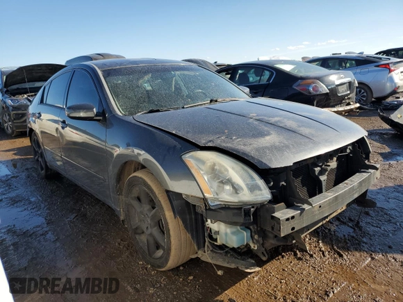 2005 Nissan Maxima 3.5 SL with VIN 1N4BA41E35C818681, listed as a Copart auction lot 46517535 with 104,929 mi miles and Salvage Title. Bid and sale history available at carsss.com. Image 4.