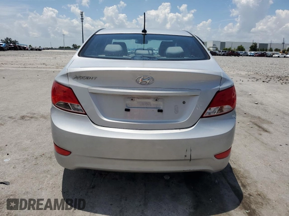 2016 Hyundai Accent SE with VIN KMHCT4AE1GU080879, listed as a Copart auction lot 58435055 with 114,712 mi miles and Salvage title. Bid and sale history available at DreamBid. Image 6.