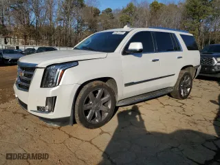 2016 Cadillac Escalade Luxury Collection with VIN 1GYS3BKJ6GR289810, listed as a Copart auction lot 42813305 with 147,630 mi miles and Salvage Title. Bid and sale history available at carsss.com. Image 1.