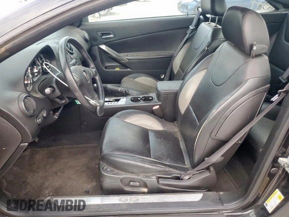 2008 Pontiac G6 GT with VIN 1G2ZH361184305811, listed as a Copart auction lot 50501265 with 74,707 mi miles and Salvage title. Bid and sale history available at DreamBid. Image 7.
