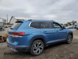 2021 Volkswagen Atlas SEL Premium z VIN 1V2TR2CA8MC535700, wystawiony jako Copart lot #80538034 z przebiegiem 82 093 mil mil oraz Szkoda całkowita • Salvage title. Historia ofert i sprzedaży dostępna na DreamBid. Obrazek 3.