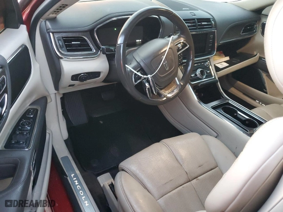 2017 Lincoln Continental Select with VIN 1LN6L9SP3H5607374, listed as a Copart auction lot 73811294 with 123,266 mi miles and Salvage Title. Bid and sale history available at carsss.com. Image 8.