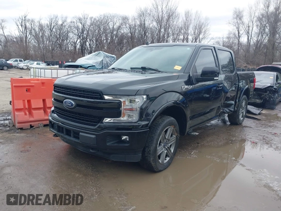 2020 Ford F-150 XL with VIN 1FTEW1E47LKD57237, listed as a IAAI auction lot 41525647 with 75,056 mi miles. Bid and sale history available at carsss.com. Image 17.