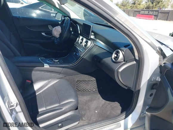 2017 Mercedes-Benz C-Class C 300 with VIN 55SWF4JB8HU195275, listed as a IAAI auction lot 41721994 with 104,595 mi miles. Bid and sale history available at carsss.com. Image 5.