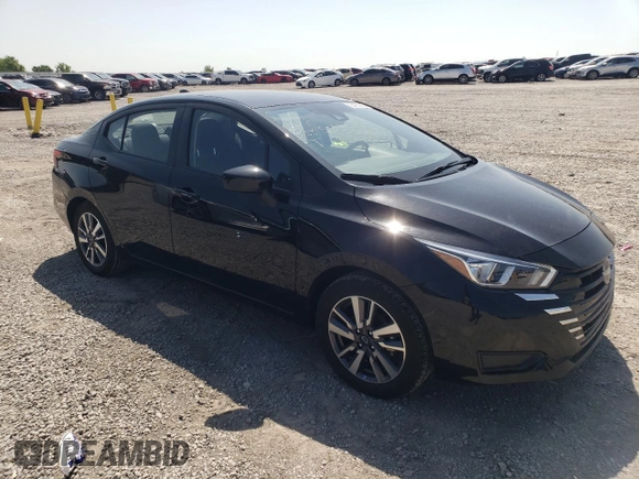 2023 Nissan Versa SV z VIN 3N1CN8EV5PL838140, wystawiony jako Copart lot #54653655 z przebiegiem 53 664 mil mil oraz Szkoda całkowita • Salvage title. Historia ofert i sprzedaży dostępna na DreamBid. Obrazek 4.