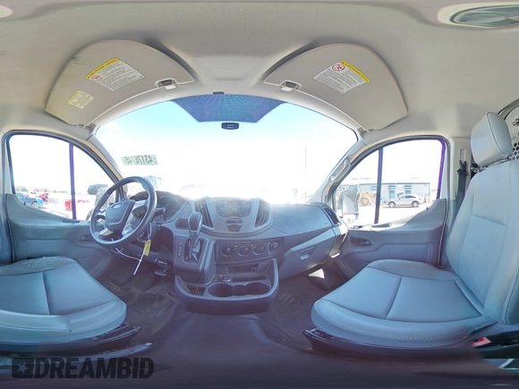 2015 Ford Transit with VIN 1FTNR1YG6FKB25682, listed as a Copart auction lot 43178745 with 137,889 mi miles and Salvage Title. Bid and sale history available at DreamBid. Image 14.