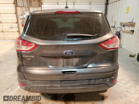 2015 Ford Escape S with VIN 1FMCU0F76FUA31255, listed as a Copart auction lot 44780755 with 0 mi miles and Salvage Title. Bid and sale history available at carsss.com. Image 6.