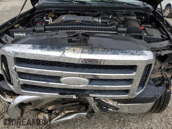2006 Ford F-250 XL with VIN 1FTSW21P16EC90761, listed as a Copart auction lot 58697695 with 217,411 mi miles and Salvage title. Bid and sale history available at DreamBid. Image 11.