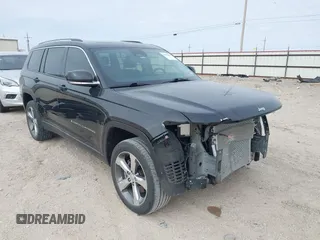 2021 Jeep Grand Cherokee Limited with VIN 1C4RJKBG6M8101450, listed as a IAAI auction lot 41593600 with 55,228 mi miles and . Bid and sale history available at DreamBid. Image 1.