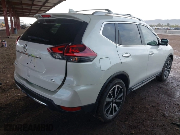 2019 Nissan Rogue SV with VIN 5N1AT2MT0KC791106, listed as a IAAI auction lot 41890002 with 55,430 mi miles and . Bid and sale history available at DreamBid. Image 4.