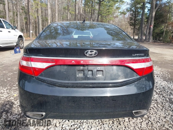 2014 Hyundai Azera Limited with VIN KMHFH4JG0EA368973, listed as a IAAI auction lot 41656545 with 108,631 mi miles and . Bid and sale history available at carsss.com. Image 16.