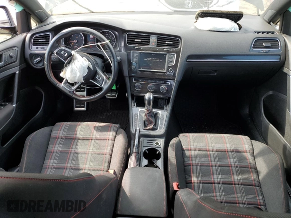 2017 Volkswagen GTI S with VIN 3VW4T7AU7HM067865, listed as a Copart auction lot 71718704 with 88,972 mi miles and Salvage Title. Bid and sale history available at DreamBid. Image 8.