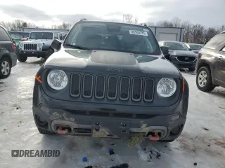 2018 Jeep Renegade Trailhawk with VIN ZACCJBCB8JPH16594, listed as a Copart auction lot 88580285 with 103,203 mi miles and Clean title. Bid and sale history available at DreamBid. Image 5.