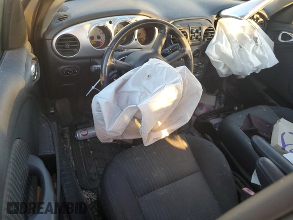 2005 Chrysler PT Cruiser Limited with VIN 3C8FY68B65T580293, listed as a Copart auction lot 81767294 with 199,955 mi miles and Salvage title. Bid and sale history available at DreamBid. Image 8.