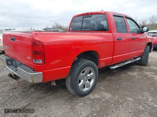 2005 Dodge Ram 1500 SLT with VIN 1D7HU18D05S244141, listed as a IAAI auction lot 41991506 with 83,691 mi miles. Bid and sale history available at carsss.com. Image 4.