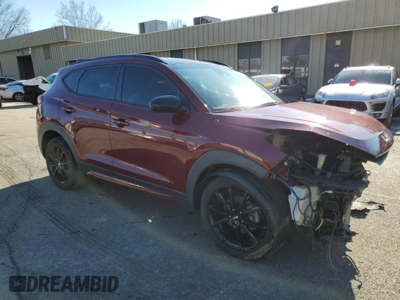 2019 Hyundai Tucson Sport with VIN KM8J33AL8KU920648, listed as a Copart auction lot 87434434 with 92,054 mi miles and Clean Title. Bid and sale history available at carsss.com. Image 4.
