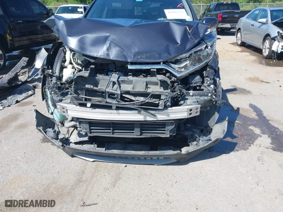 2018 Honda CR-V EX-L with VIN 7FARW1H85JE043696, listed as a IAAI auction lot 41966273 with 134,091 mi miles. Bid and sale history available at carsss.com. Image 6.