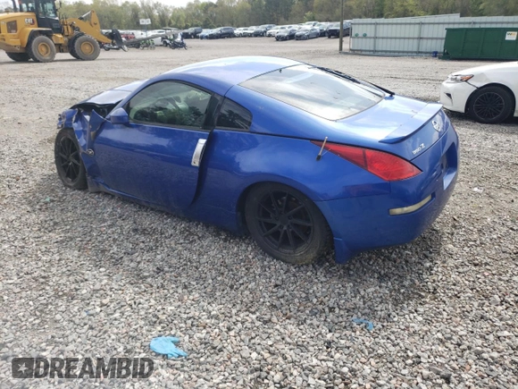 2003 Nissan 350Z Touring with VIN JN1AZ34E03T005917, listed as a Copart auction lot 51218465 with 0 mi miles and Salvage Title. Bid and sale history available at carsss.com. Image 2.