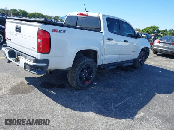 2021 Chevrolet Colorado 2WD LT with VIN 1GCGSCEN3M1276560, listed as a IAAI auction lot 41442039 with 82,538 mi miles. Bid and sale history available at carsss.com. Image 4.