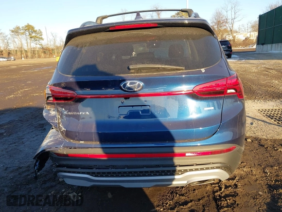 2022 Hyundai Santa Fe XRT with VIN 5NMS6DAJ4NH445547, listed as a IAAI auction lot 41396944 with 14,069 mi miles. Bid and sale history available at carsss.com. Image 16.