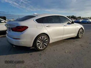 2015 BMW 5 Series 535i Gran Turismo with VIN WBA5M2C55FGH99156, listed as a Copart auction lot 88298775 with 154,050 mi miles and Salvage title. Bid and sale history available at DreamBid. Image 3.