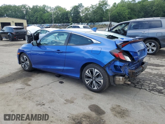 2016 Honda Civic EX-T with VIN 2HGFC3B36GH357121, listed as a Copart auction lot 60967215 with 200,188 mi miles and Salvage title. Bid and sale history available at DreamBid. Image 2.