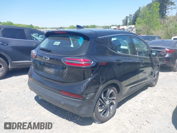 2023 Chevrolet Bolt EV 2LT with VIN 1G1FX6S07P4184094, listed as a IAAI auction lot 42032371 with 38,872 mi miles and . Bid and sale history available at DreamBid. Image 4.