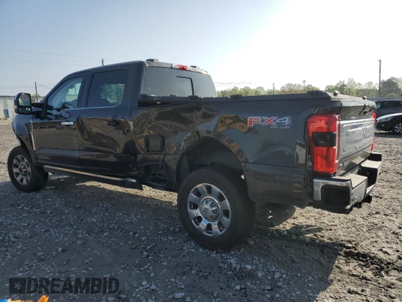 2024 Ford F-250 XL with VIN 1FT8W2BT9REE19856, listed as a Copart auction lot 51233515 with 20,653 mi miles and Salvage title. Bid and sale history available at DreamBid. Image 2.