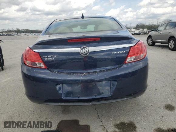 2012 Buick Regal with VIN 2G4GR5EK5C9148811, listed as a Copart auction lot 52023825 with 55,616 mi miles and Clean Title. Bid and sale history available at carsss.com. Image 6.
