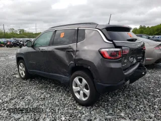 2020 Jeep Compass Latitude with VIN 3C4NJDBB2LT228128, listed as a Copart auction lot 57214605 with 46,218 mi miles and Salvage title. Bid and sale history available at DreamBid. Image 2.