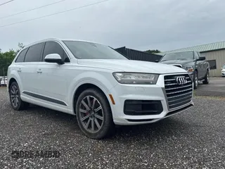 2017 Audi Q7 Premium Plus with VIN WA1LAAF73HD021296, listed as a Copart auction lot 55881465 with 140,164 mi miles and Clean Title. Bid and sale history available at DreamBid. Image 1.