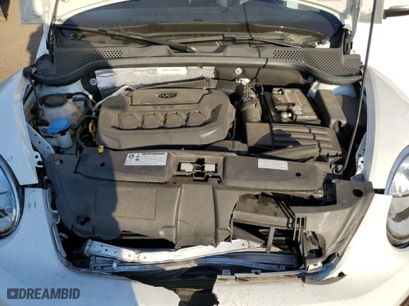 2019 Volkswagen Beetle S with VIN 3VWFD7AT1KM700364, listed as a Copart auction lot 77372794 with 0 mi miles and Salvage Title. Bid and sale history available at carsss.com. Image 12.