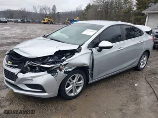 2018 Chevrolet Cruze LT with VIN 1G1BE5SM8J7240227, listed as a IAAI auction lot 41522265 with 103,708 mi miles. Bid and sale history available at carsss.com. Image 2.