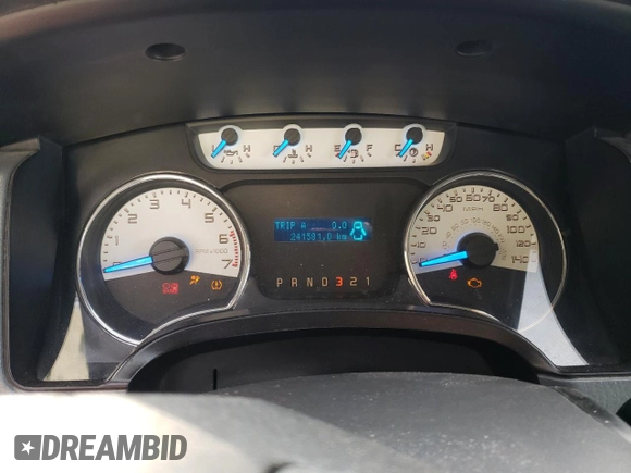2014 Ford F-150 XL with VIN 1FTFW1ET8EFC10691, listed as a Copart auction lot 49817555 with 241,581 mi miles and Salvage Title. Bid and sale history available at carsss.com. Image 9.