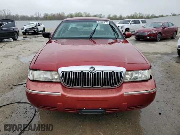 2000 Mercury Grand Marquis LS z VIN 2MEFM75WXYX726819, wystawiony jako Copart lot #52873675 z przebiegiem 144 692 mil mil oraz Nie do naprawy. Historia ofert i sprzedaży dostępna na DreamBid. Obrazek 5.