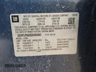 2016 Chevrolet Equinox LT z VIN 2GNFLFEK8G6360463, wystawiony jako Copart lot #42819465 z przebiegiem 189 302 mil mil oraz Czysty tytuł • Clean title. Historia ofert i sprzedaży dostępna na DreamBid. Obrazek 15.