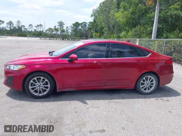 2020 Ford Fusion SE with VIN 3FA6P0HD5LR164755, listed as a IAAI auction lot 42092028 with 96,959 mi miles and . Bid and sale history available at DreamBid. Image 15.