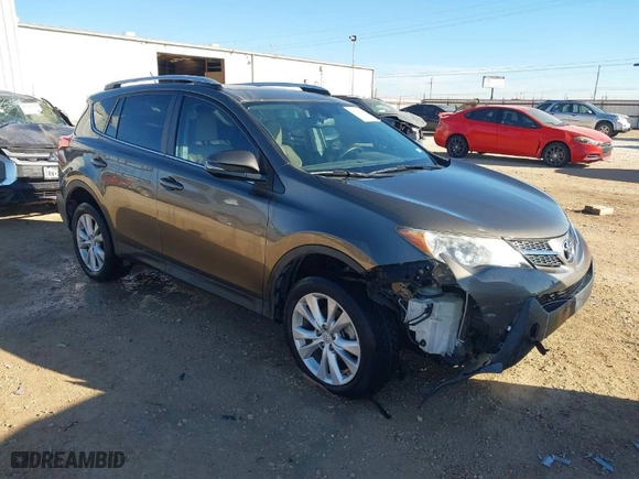 2015 Toyota RAV4 Limited with VIN 2T3YFREV9FW163244, listed as a IAAI auction lot 41599194 with 106,902 mi miles. Bid and sale history available at carsss.com. Image 1.