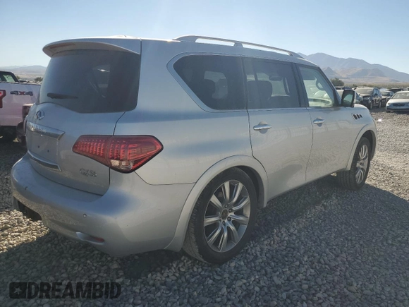 2013 Infiniti QX56 with VIN JN8AZ2NE7D9042908, listed as a Copart auction lot 72434724 with 145,480 mi miles and Clean Title. Bid and sale history available at carsss.com. Image 3.