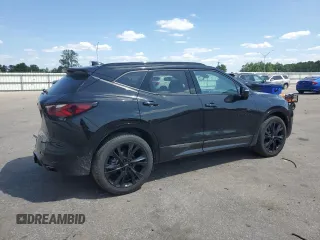 2022 Chevrolet Blazer RS с VIN 3GNKBERS8NS139112, выставлен на аукционе Copart как лот 54140915 с пробегом 12 995 миль миль и Списание • Salvage title. История ставок и продаж доступна на DreamBid. Изображение 3.