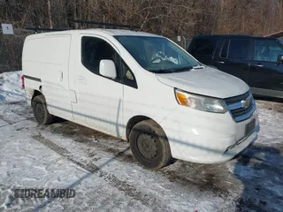2015 Chevrolet City Express Cargo LT with VIN 3N63M0ZN0FK708764, listed as a IAAI auction lot 41410566 with 188,720 mi miles and . Bid and sale history available at DreamBid. Image 1.