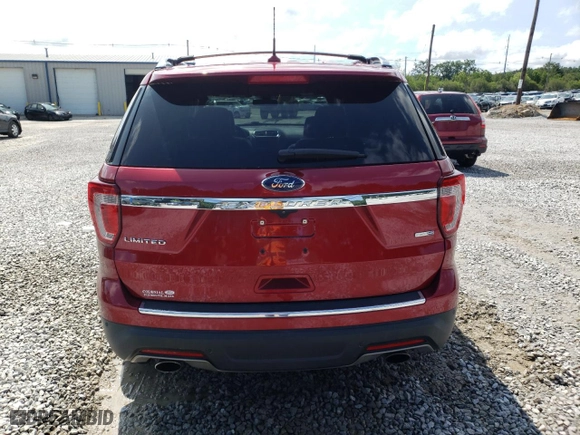 2019 Ford Explorer Limited with VIN 1FM5K8FH2KGA53378, listed as a Copart auction lot 59674923 with 45,772 mi miles. Bid and sale history available at carsss.com. Image 6.