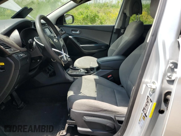 2017 Hyundai Santa Fe 2.4L z VIN 5XYZTDLB9HG466552, wystawiony jako Copart lot #57265315 z przebiegiem 123 390 mil mil oraz Czysty tytuł • Clean title. Historia ofert i sprzedaży dostępna na DreamBid. Obrazek 7.