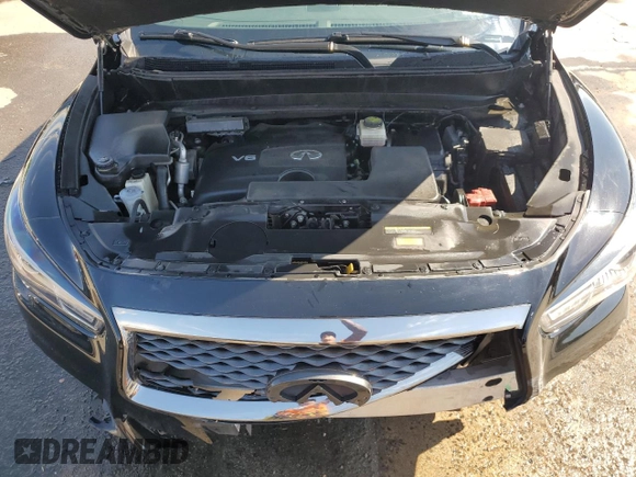 2019 Infiniti QX60 Pure z VIN 5N1DL0MM1KC510294, wystawiony jako Copart lot #56036595 z przebiegiem 73 285 mil mil oraz Szkoda całkowita • Salvage title. Historia ofert i sprzedaży dostępna na DreamBid. Obrazek 12.