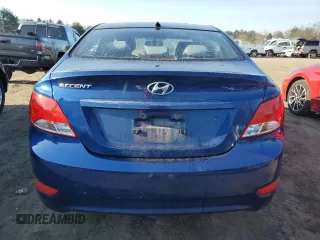 2016 Hyundai Accent SE with VIN KMHCT4AE1GU021931, listed as a Copart auction lot 46681145 with 136,093 mi miles and Salvage Title. Bid and sale history available at DreamBid. Image 6.