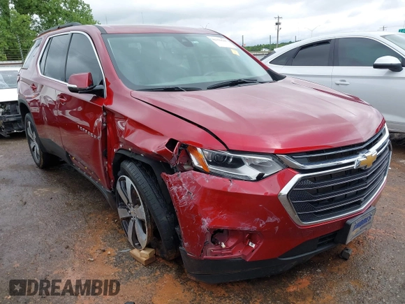 2020 Chevrolet Traverse LT with VIN 1GNERHKW7LJ273289, listed as a IAAI auction lot 42356645 with 66,156 mi miles and . Bid and sale history available at DreamBid. Image 1.