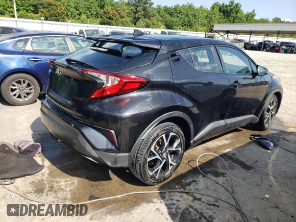 2018 Toyota C-HR XLE with VIN NMTKHMBX1JR013923, listed as a Copart auction lot 56601013 with 119,936 mi miles and Salvage Title. Bid and sale history available at DreamBid. Image 3.