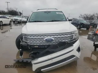 2018 Ford Expedition Max Platinum with VIN 1FMJK1MT2JEA30223, listed as a Copart auction lot 86202404 with 131,174 mi miles and Salvage title. Bid and sale history available at DreamBid. Image 5.