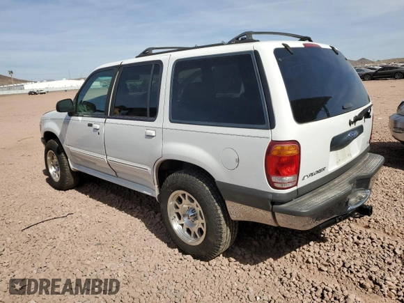 1999 Ford Explorer XLT with VIN 1FMZU34E2XZA06337, listed as a Copart auction lot 45536845 with 170,605 mi miles and Salvage title. Bid and sale history available at DreamBid. Image 2.