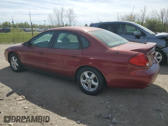 2003 Ford Taurus SES Standard with VIN 1FAFP55S63A144461, listed as a Copart auction lot 52893365 with 63,309 mi miles and Clean Title. Bid and sale history available at carsss.com. Image 2.